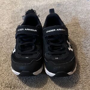 Under Armour Kids Black Sneakers